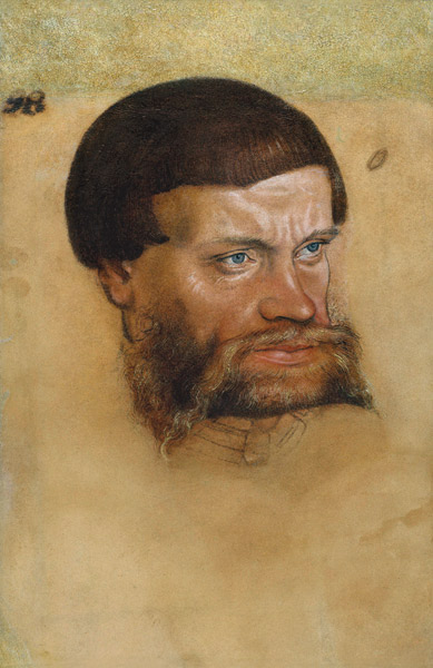 Portrait thought to be of John the Steadfast, Elector of Saxony from Lucas Cranach the Elder