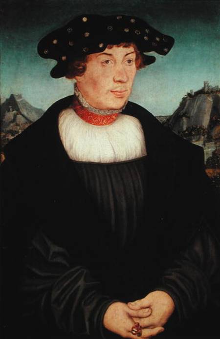 Portrait of Hans Melber from Lucas Cranach the Elder