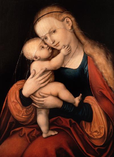 Madonna with child (Passauer picture with miraculous powers)