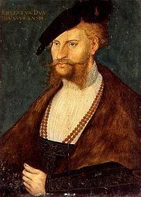 Portrait of the duke Ernst of Brunswick