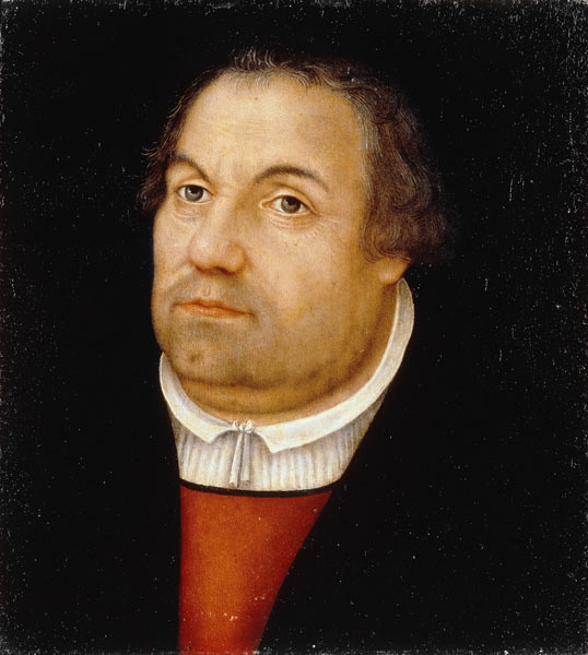 Martin Luther / Ptg.by Cranach th.Y. from Lucas Cranach d. J.