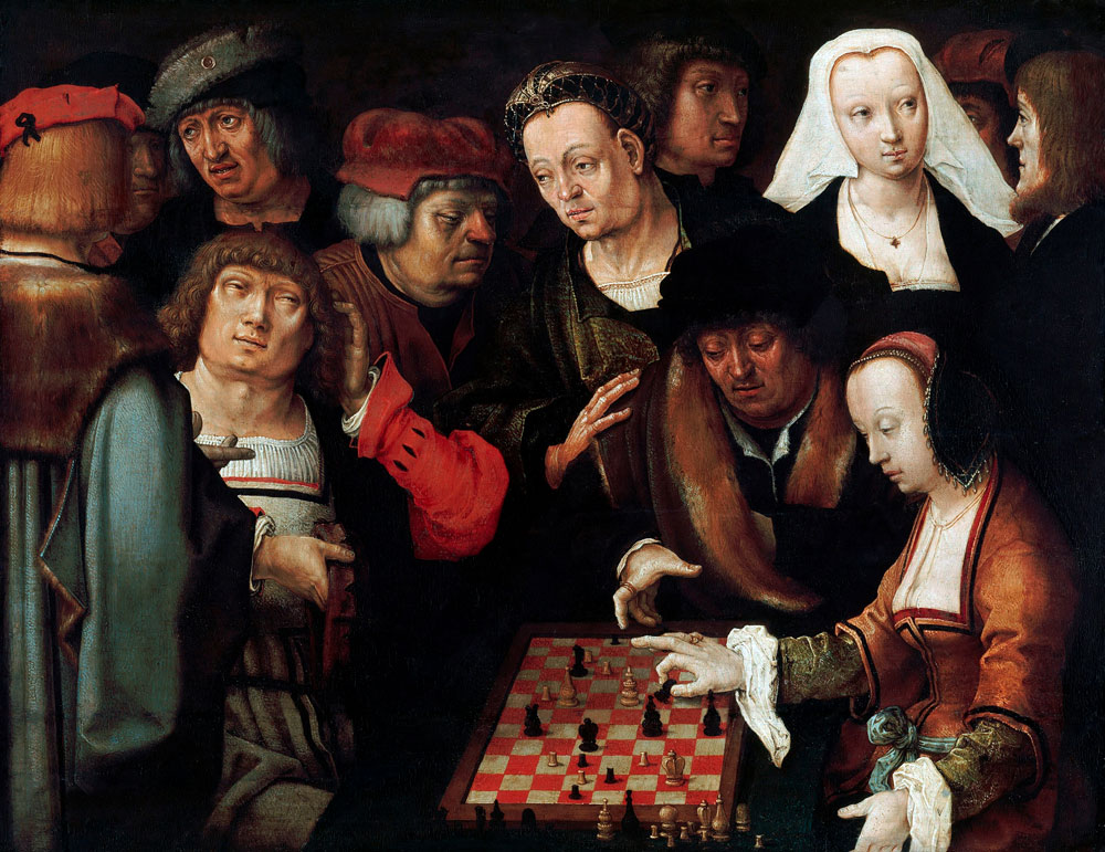 Chess Match from Lucas van Leyden