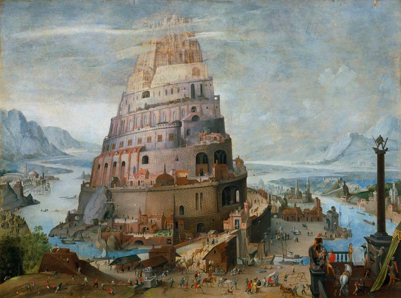 The tower making to Babel from Lucas van Valckenborch