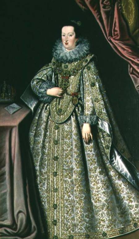 Eleanor Gonzaga (1598-1655), wife of Ferdinand II (1578-1637) Holy Roman Emperor from Lucrina Fetti
