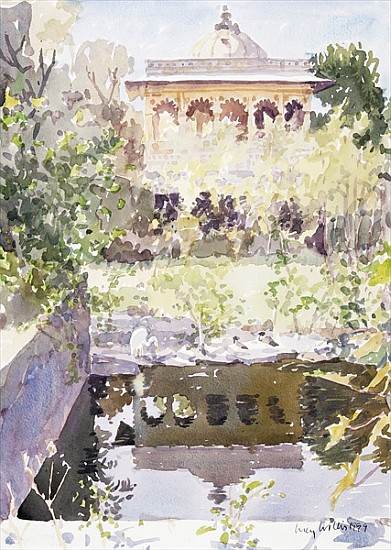 Forgotten Palace, Udaipur, 1999 (w/c on paper)  from Lucy Willis
