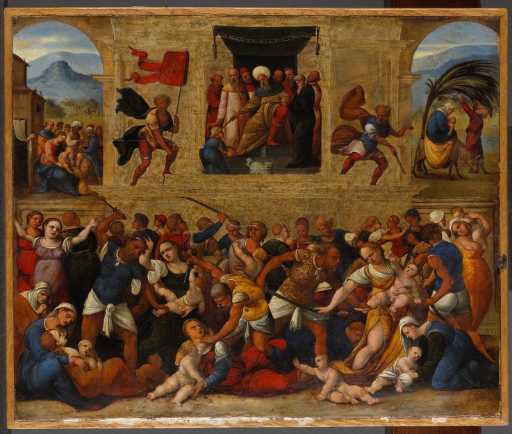 The Massacre of the Innocents from Ludovico Mazzolino