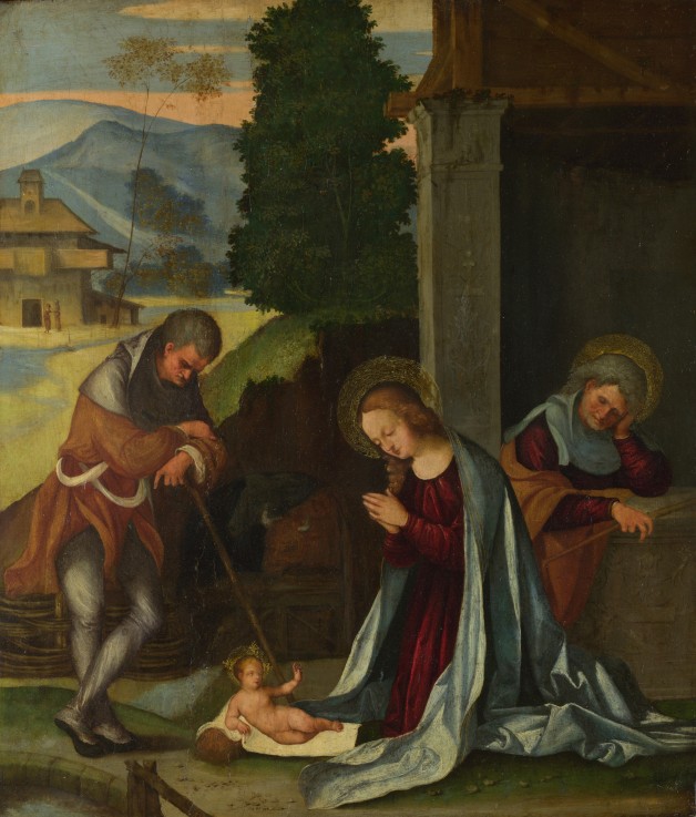 The Nativity from Ludovico Mazzolino