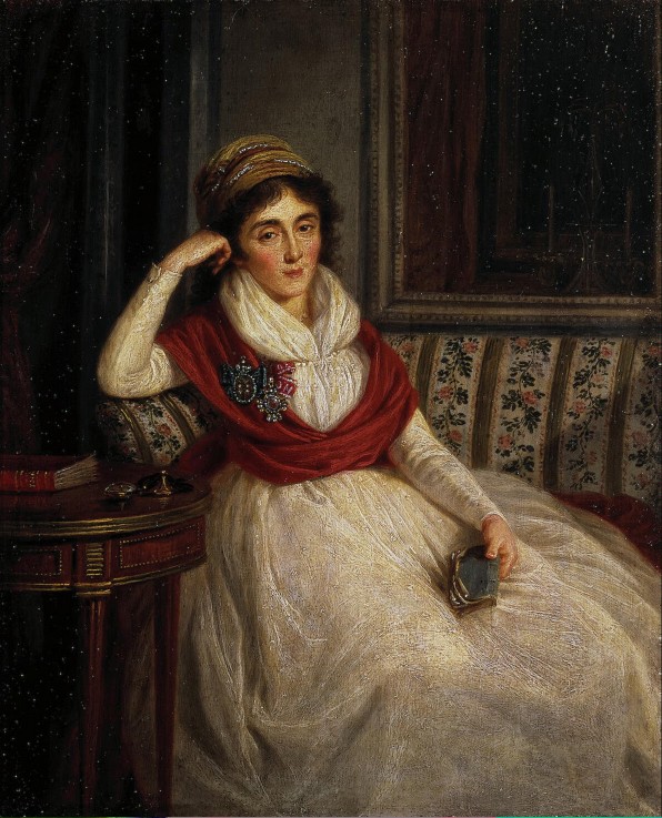 Portrait of Princess Ekaterina Ilyinichna Golenishcheva-Kutuzova (1754-1824) from Ludwig Guttenbrunn