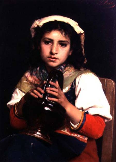 Girl with a Jug from Luigi Bechi