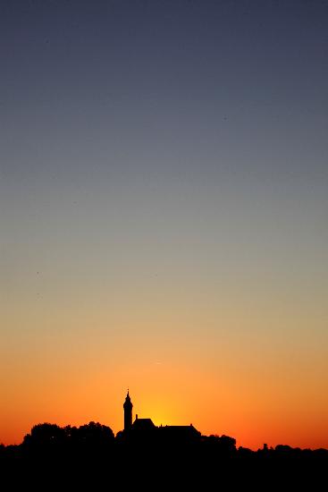 Sonnenuntergang über Kloster Andechs from Lukas Barth