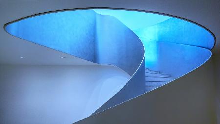 stairway to the blue light