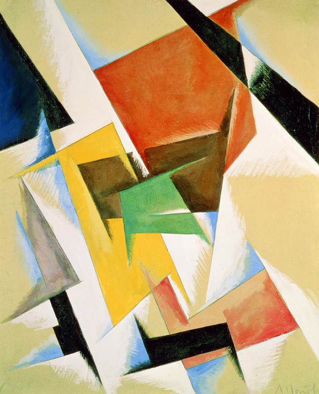 Compostion from Lyubov Sergeevna Popova