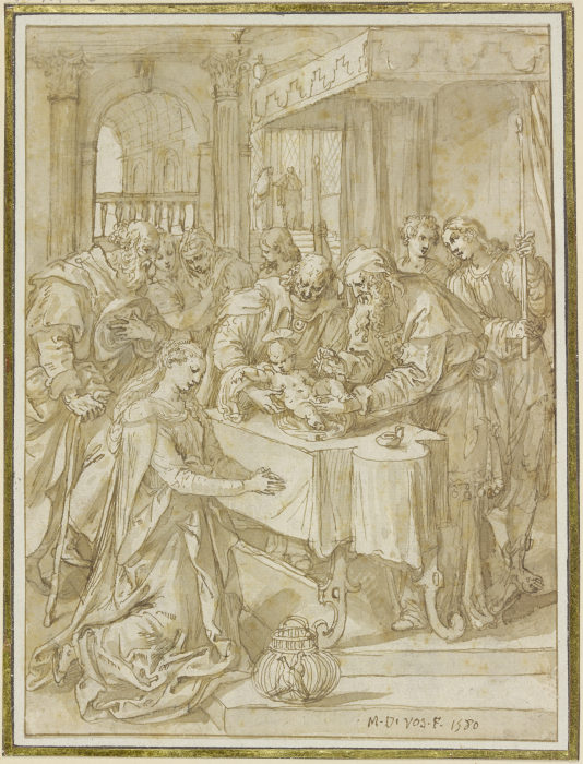 Circumcision of Christ from Maarten de Vos