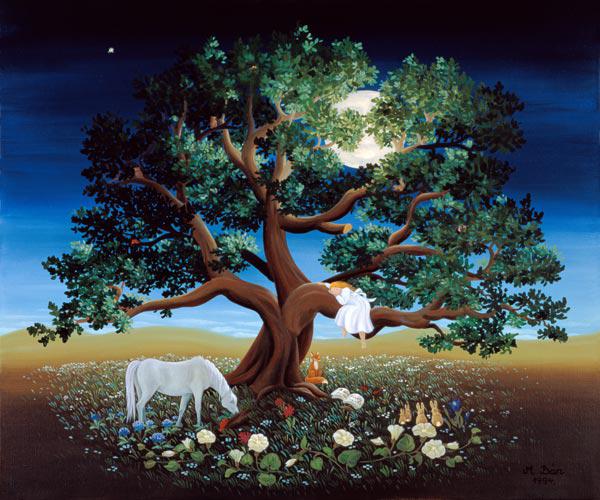 Tree of Dreams, 1994 (oil on canvas) 