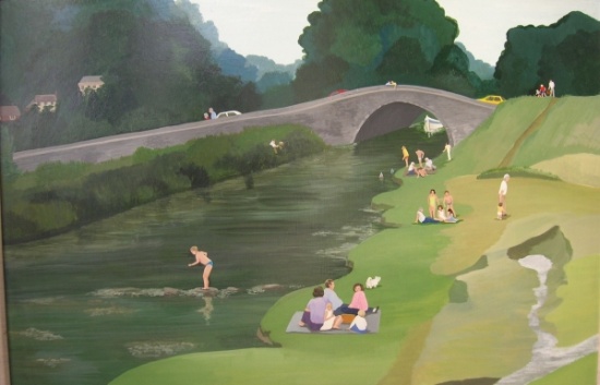 Riverside Picnic from  Maggie  Rowe