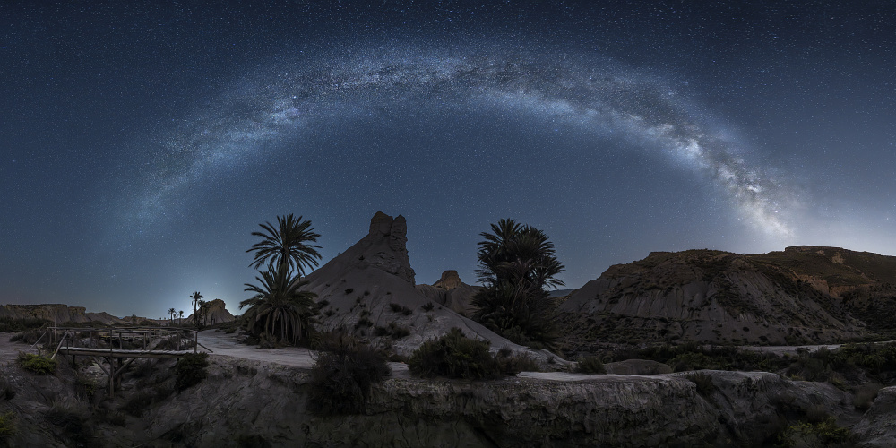 Stars in the desert from Manuel Jose Guillen Abad
