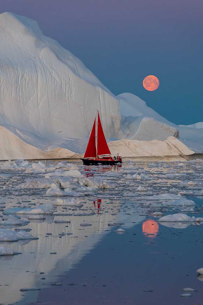 Greenland night from Marc Pelissier