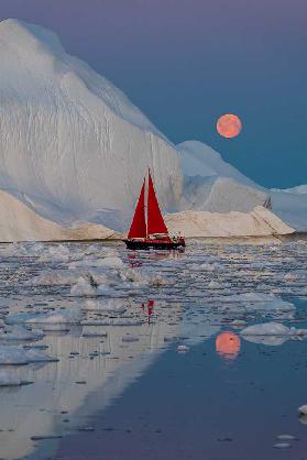 Greenland night