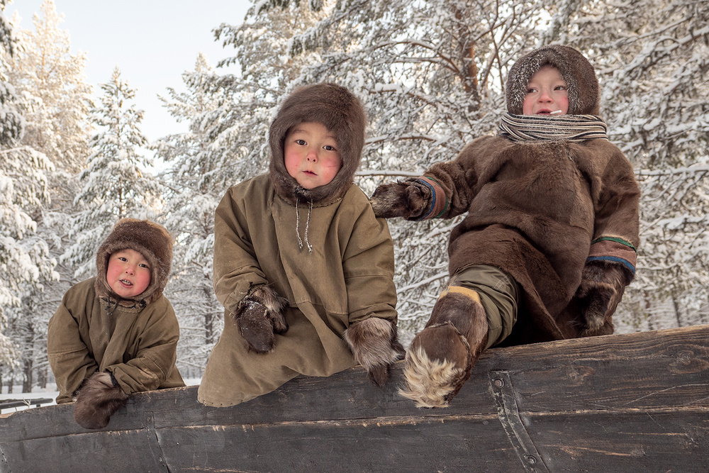 Kids games in Northern Russia from Marcel Rebro