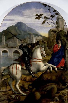 M.Basaiti / St.George / Paint./ 1520