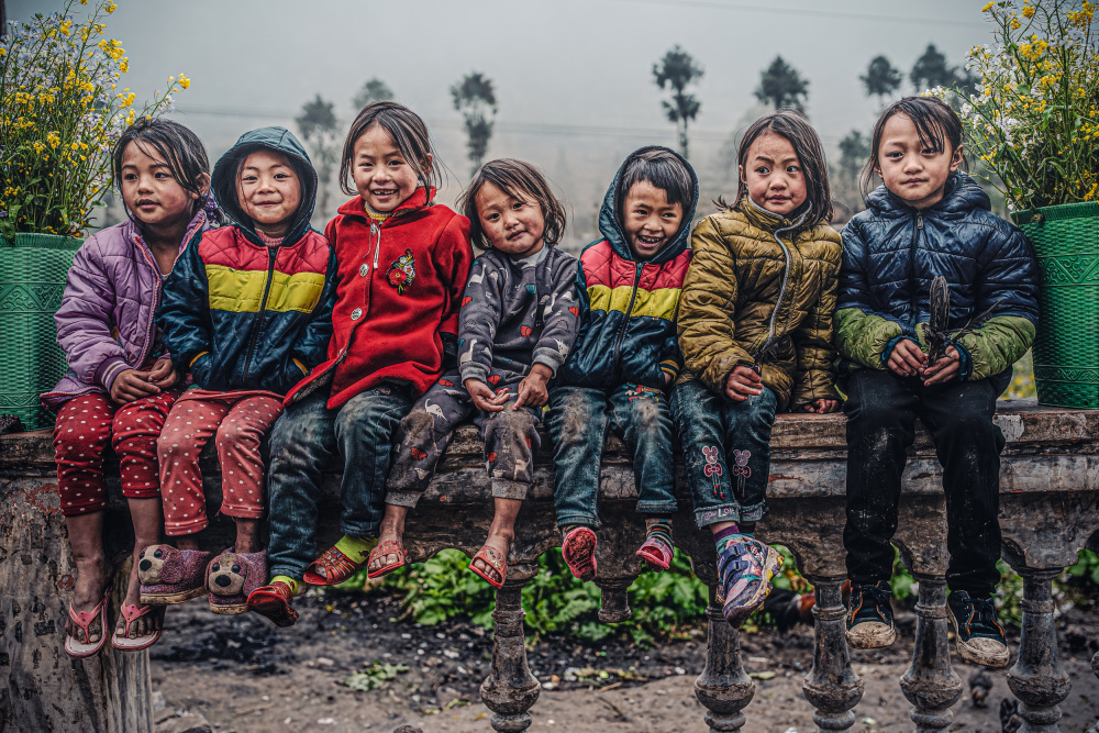 Happy children of northern Vietnam from Marco Tagliarino