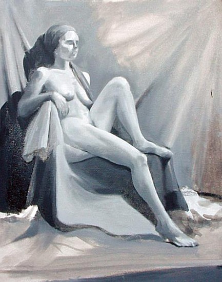 Gitana en Grisaille, 2002 (oil on canvas)  from Marcus  Morrell