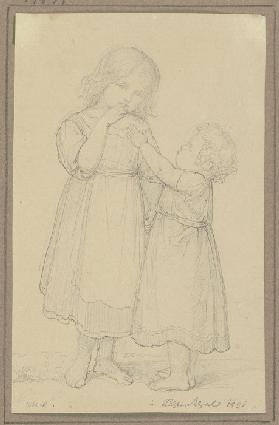 Two small girls