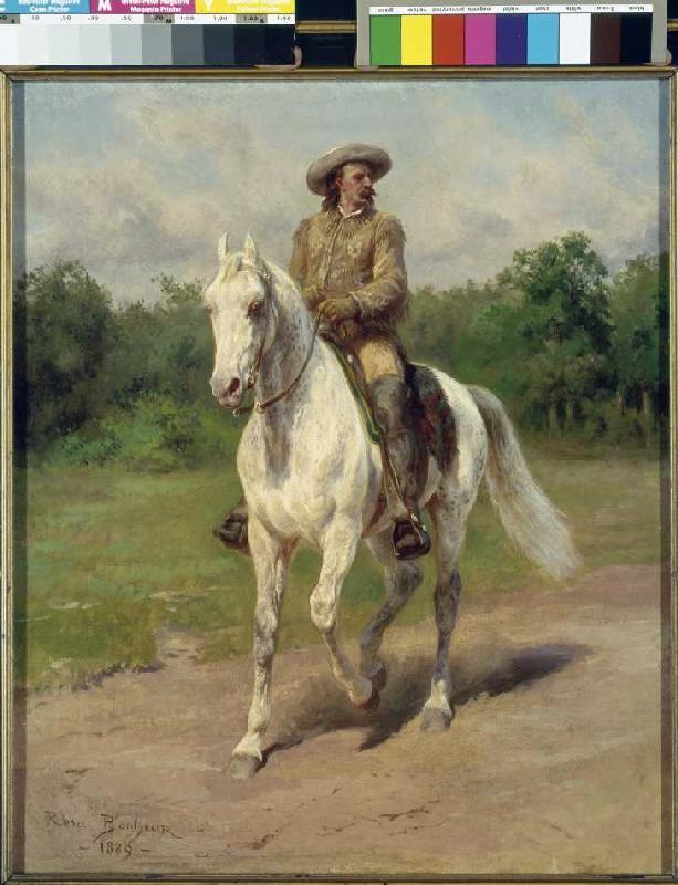 Colonel William F. Cody to horse from Maria-Rosa Bonheur