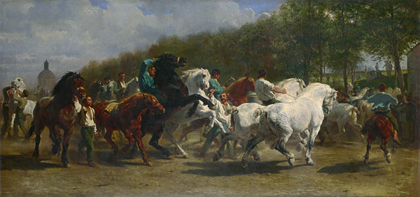 The Horse Fair from Maria-Rosa Bonheur