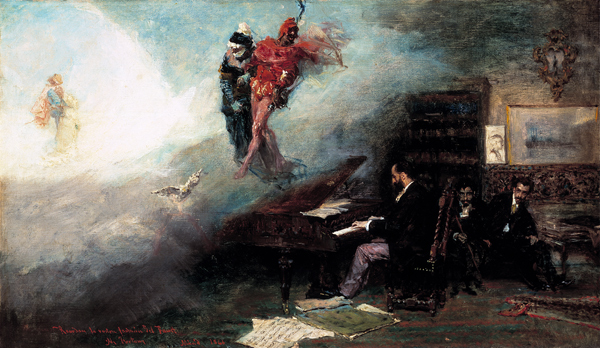 Recalling the Faust Fantasy from Mariano Fortuny