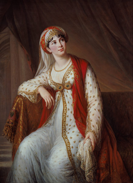Portrait of the singer Grassini. from Marie Elisabeth-Louise Vigée-Lebrun