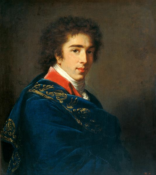 Bildnis des Prinzen Iwan Barjatinsky from Marie Elisabeth-Louise Vigée-Lebrun