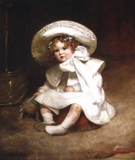Portrait of Muriel, Daughter of Sir Charles Swinfen Eady from Marie Elizabeth Seymour Lucas