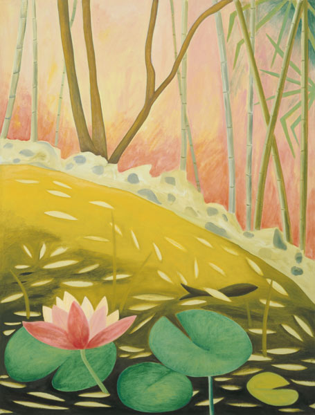 Water Lily Pond II, 1994 (oil on canvas)  from Marie  Hugo
