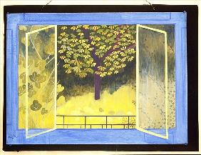 The Chestnut Tree, 1987 (acrylic on board) 