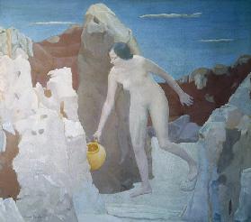 The spring, 1935 (oil on canvas)