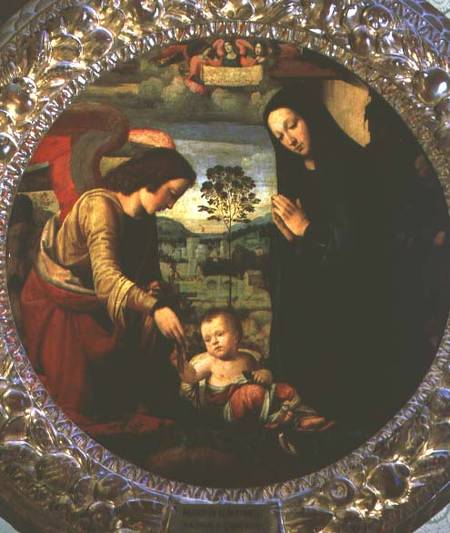 The Holy Family from Mariotto di Bigio Albertinelli