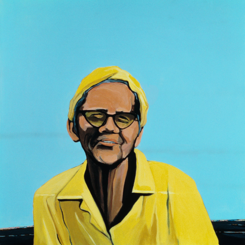 Cuban Portrait #13, 1996 (acrylic on canvas)  from Marjorie  Weiss