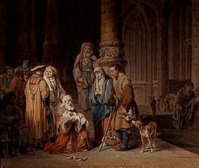 Simeon in the temple from Marquard Wocher
