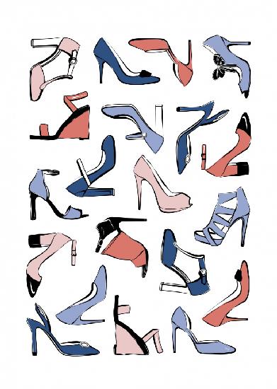 Colourful Heels