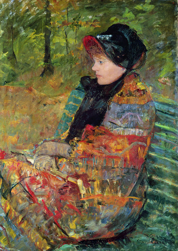M.Cassatt, Autumn or Mademoiselle C. from Mary Cassatt