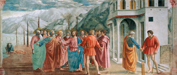 The interest groschen from Masaccio