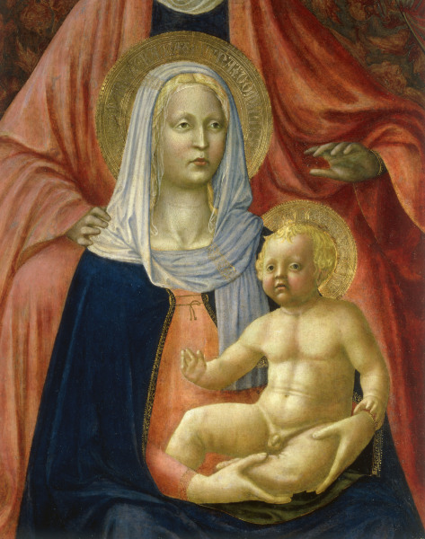 St.Anne, Mary & Child from Masaccio
