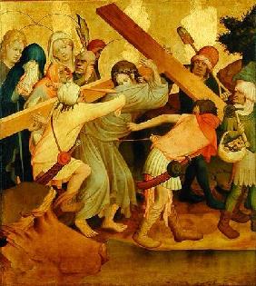 Christ Carrying the Cross, panel from the St. Thomas Altar from St. John's Church, Hamburg
