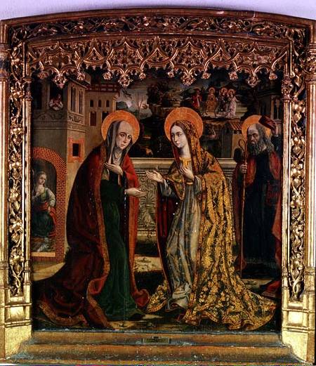 The Visitation from Master of Perea