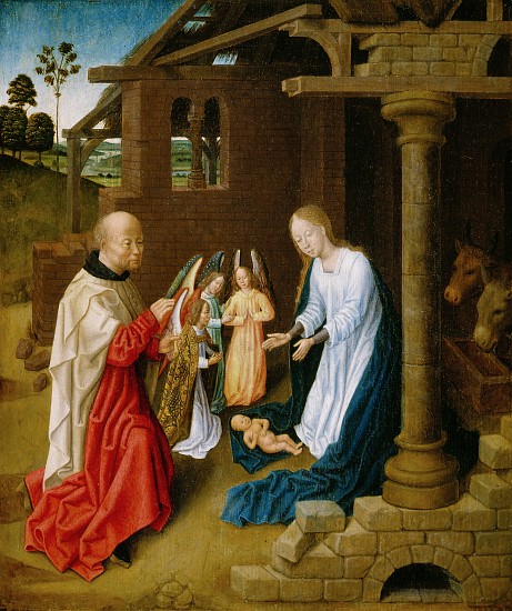 Adoration of the Christ Child from Master of San Ildefonso