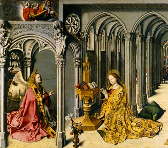 The Annunciation from Master of the Aix Annunciation
