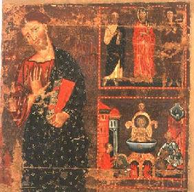 St. John the Evangelist (tempera on panel)