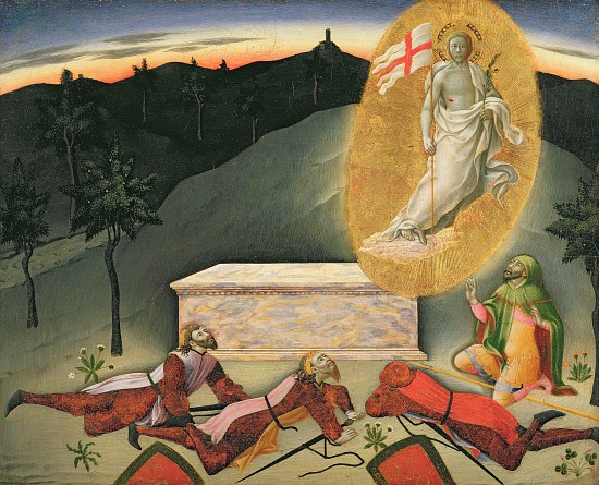 The Resurrection, 15th century from Master of the Osservanza