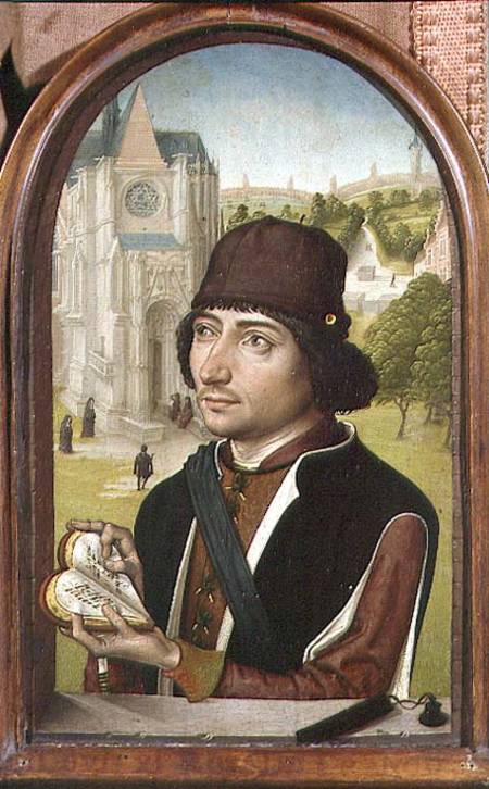 Portrait of a Young Man from Master of the View of St. Gudule